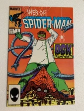 WEB OF SPIDER-MAN #5 VF+ COPPER AGE  - MARVEL 1985