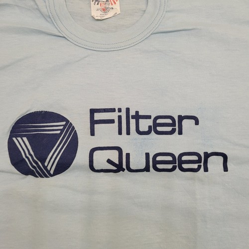 Vintage 80s Filter Queen Shirt Women S/M 18x25 Air-Purifiers - Picture 9 of 14