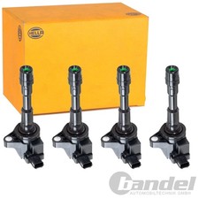 4x BOBINAS DE ENCENDIDO HELLA adecuadas para HONDA INSIGHT HONDA JAZZ 3 1.3 IMA + HYBRID