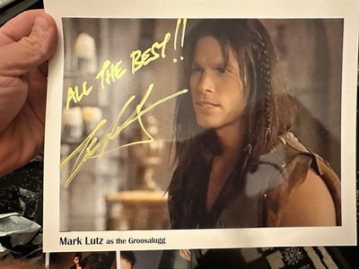 Mark Lutz signed 10x8 Autogrammfoto - Buffy - Engel - GROOSALUGG