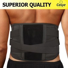 Adjustable Lower Back Brace Lumbar Support Waist Belt for Men Women Pain Relief