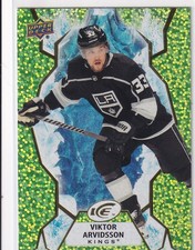 21/22 UD ICE VIKTOR ARVIDSSON GREEN BASE PARALLEL #33