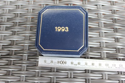 Geschenkbox Münzenetui Kassette für 1 Münze 1993