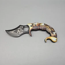 ElitEdge 5.5" Scorpion Stinger Fantasy Tactical Linerlock Knife 
