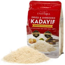 Eastanbul Dried & Chopped Kataifi Shredded Fillo Dough, Kurutulmus Kadayif