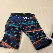 TYR AVICTOR Competitive Men's High Performance Tech Suit Size 28 Omaha Nights