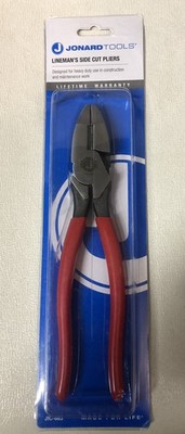 JONARD TOOLS -LINEMAN'S SIDE CUT PLIERS  Made For Life  JIC-683  Brand New.
