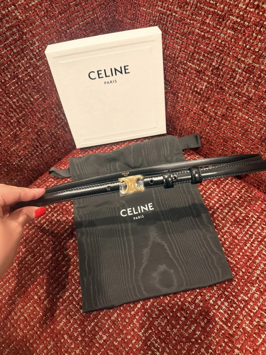 CELINE Black Belts for Women for sale - eBay