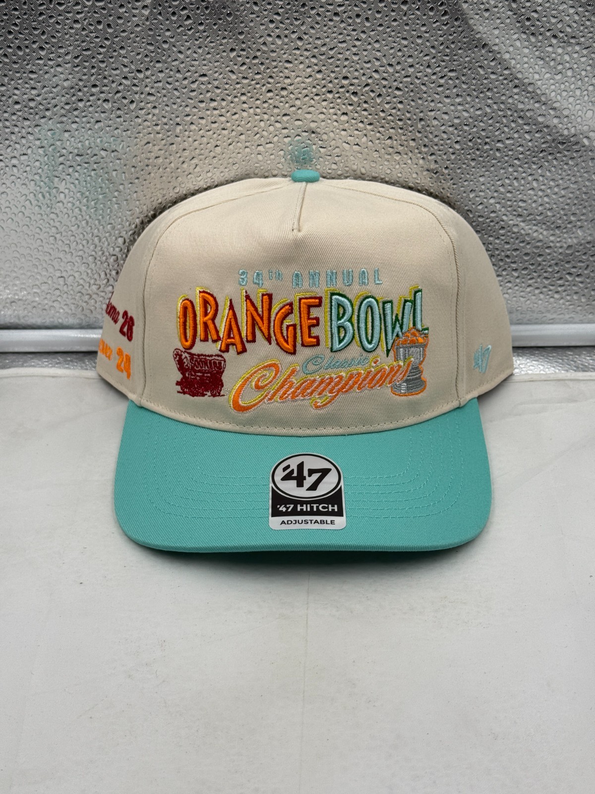 Oklahoma Sooners NCAA '47 Orange Bowl Natural TT Hitch Adjustable Snapback Hat