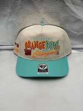 Oklahoma Sooners NCAA '47 Orange Bowl Natural TT Hitch Adjustable Snapback Hat