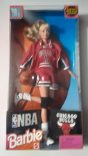 Vintage 1998 Chicago Bulls Barbie In Authentic NBA Uniform Boxed Mattel