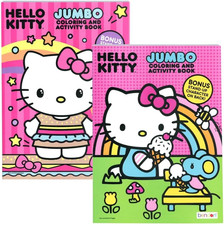 New 2 Pack Jumbo Coloring Activity Book Kids Fast Shipping