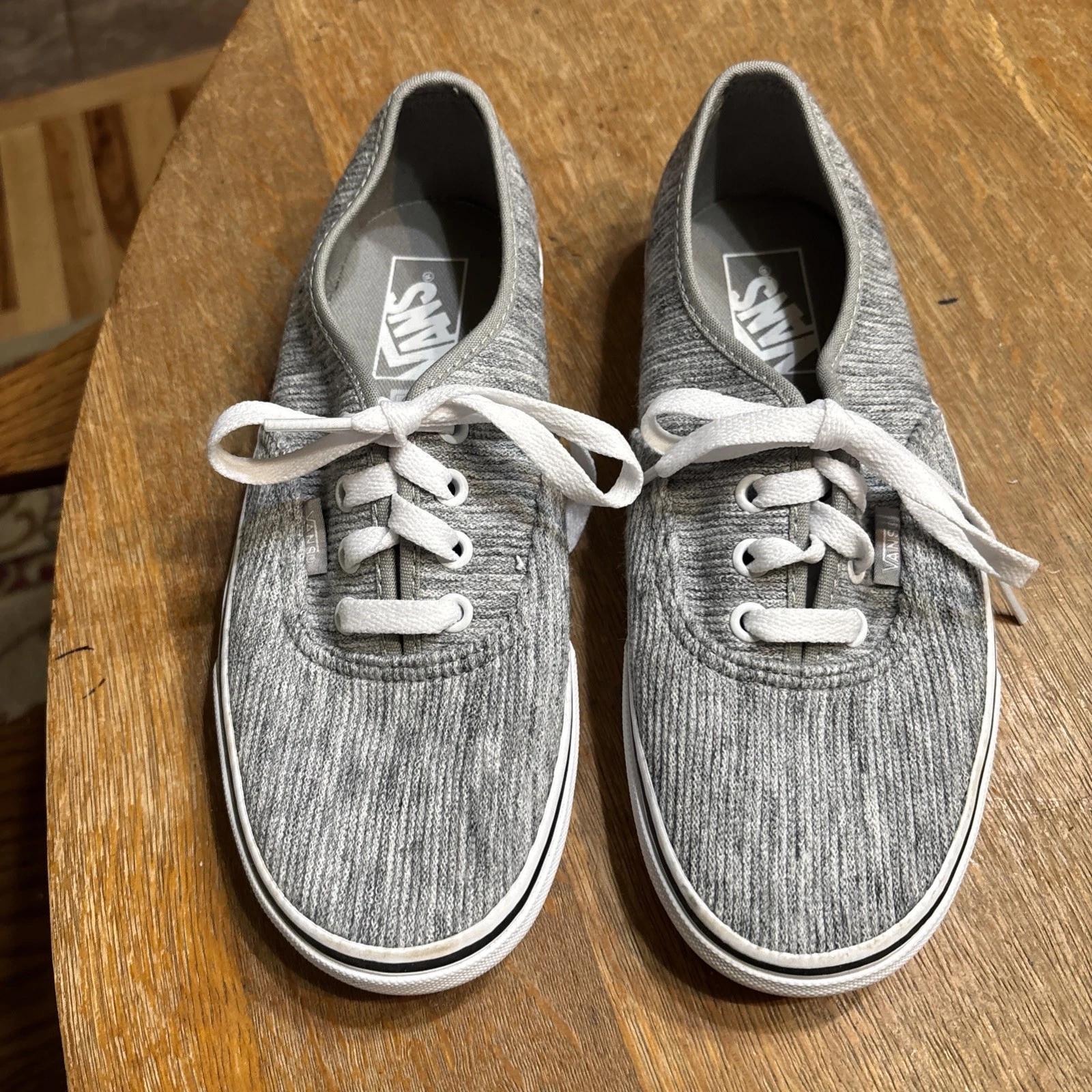 Vans Sneakers Grigio Chiaro Oldol Skoolers Sneak B M.5 w 5.5