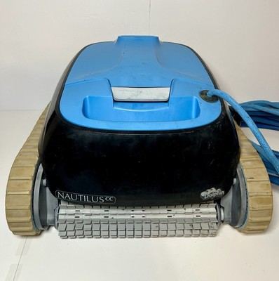 Maytronics Dolphin Nautilus CC Robotic Pool Cleaner + Power Supply 99956035-UL
