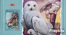 Timbres maldives 2018 Mi bloc-feuillet 1120 (complète. édition) neuf avec gomme 