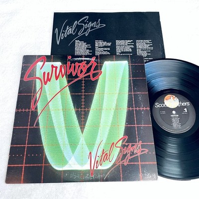 Survivor ''Vital Signs'' 1984 Rock LP, VG+, Vinyl, Original Scotti Brothers