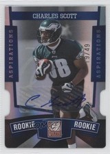 2010 Donruss Elite Aspirations Die-Cut Signatures 19/49 Charles Scott Auto 0f3