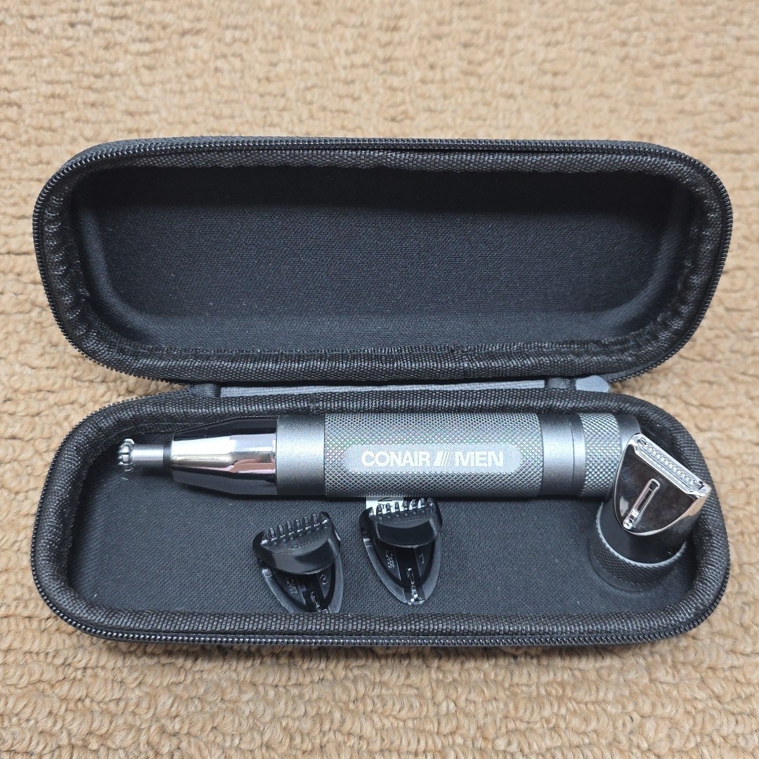 Conair Men Ear, Nose & Eyebrow Trimmer with Patented 360&deg; Bevel Blade NEW