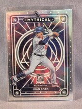 Juan Soto 2022 Donruss Optic #MTH-5 Mythical Washington Nationals Sports Card