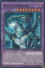 YU-GI-OH, AMULETTDRACHE, UR, DRL3-DE043, 1. Auflage, TOP
