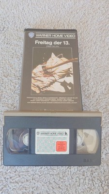 Freitag der 13. Friday the 13th Warner Home Video Jason FSK 18 VHS
