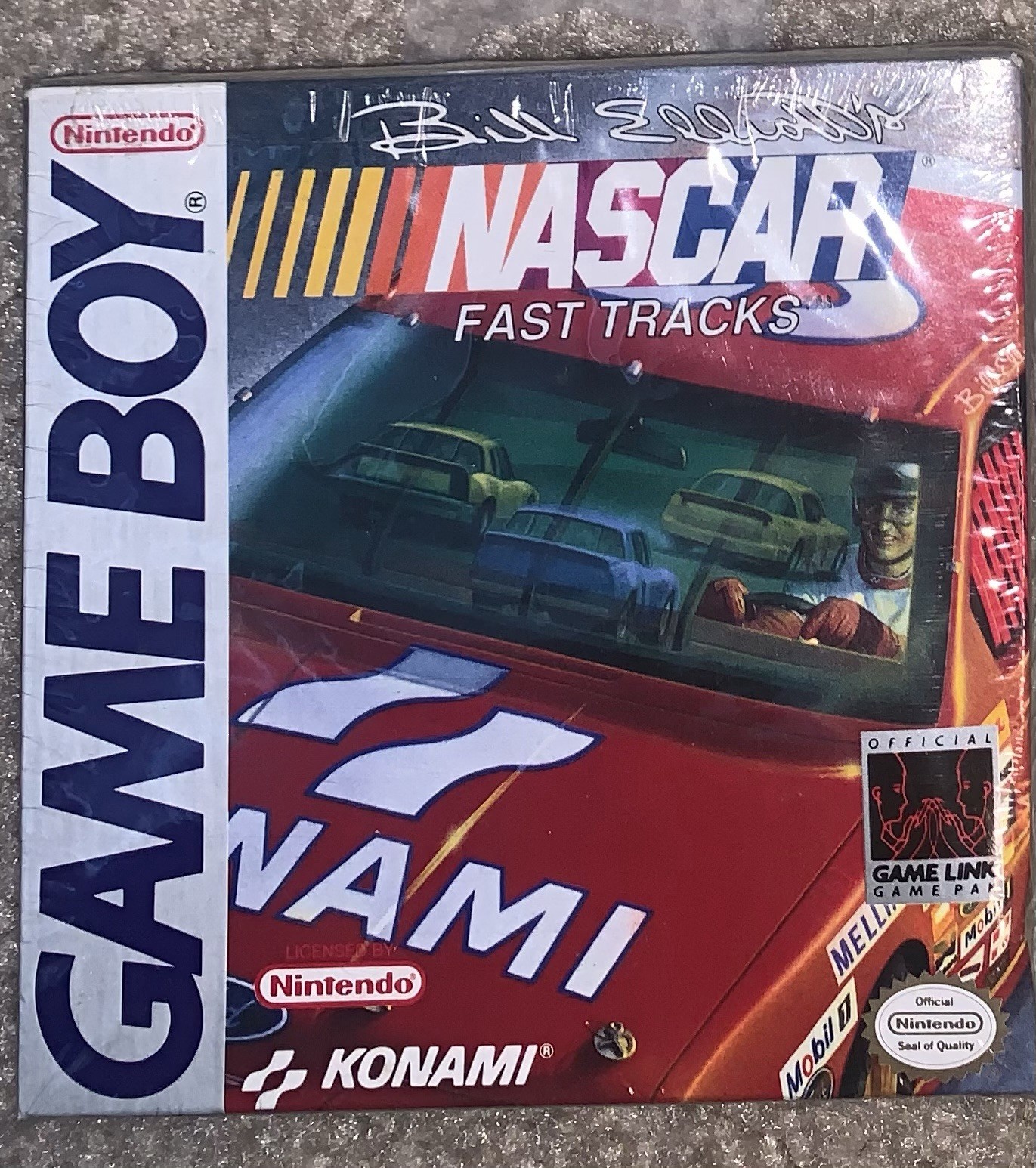 Bill Elliott’s NASCAR Fast Tracks Nintendo Game Boy New/sealed Free Shipping