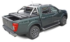 Alu Laderaumabdeckung &Uuml;berrollb&uuml;gel 3-teilig passend f&uuml;r Navara D231 2015-2021