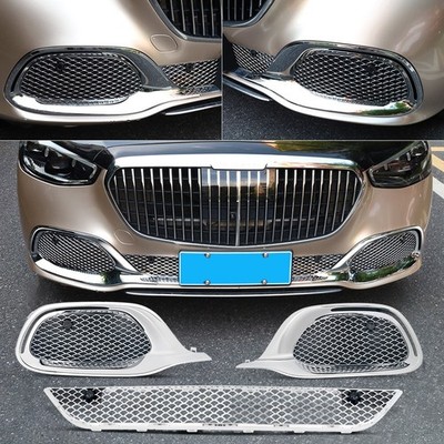 For Maybach W223 Car Lower Grille Mesh Bumper For S class S480 S580 S680 2021+
