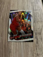 2025 Panini Prizm WNBA - Aliyah Boston #75 White Seismic Prizm