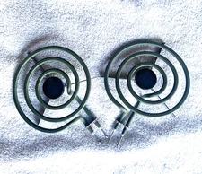 2PC set of 6 inch 3 Turns Universal Range Surface Burner Elements
