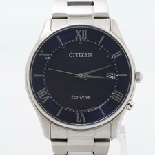 CITIZEN Eco-Drive Watch Dark Blue Dial Stainl...