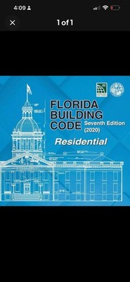 Florida Building Code Residential, 7th Edition (2020) by Florida Building