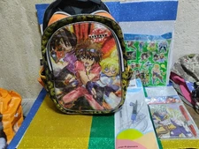 Bakugan Season 1 Backpack + Dragon Ball Z Stationery Set Bundle RARE OVP