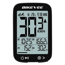 Bike Computer Wireless GPS Bicycle Odometer MPH KM/H Speedometer with Backlight