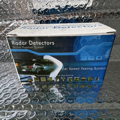 STR-555 GPS 360° Full-Band Scanning Radar Detector X K Ka1 Ka2 Laser