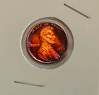 1977-D Lincoln Wheat Cent - Beautiful Rainbow Toning - BU