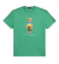 POLO RALPH LAUREN Men's Classic Fit Polo Bear Jersey T-Shirt Size Large