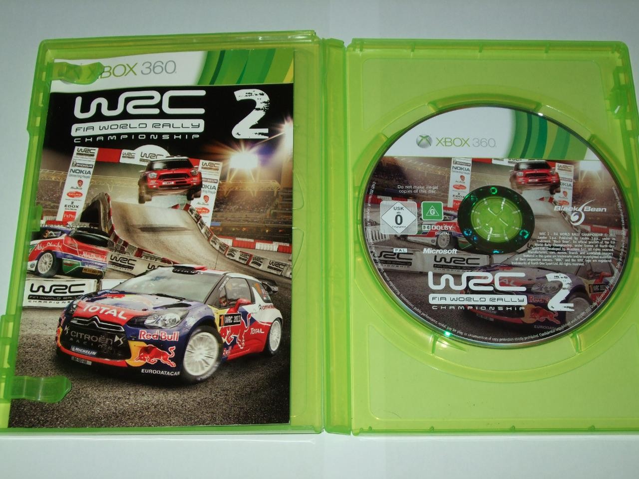 WRC 2 World Rally Championship  Xbox 360 No Cover  ""FREE P&P""