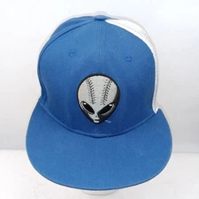 Las Vegas Area 51s Minor League MiLB Blue Embroidered Alien Logo Snapback