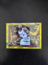 2025-26 Topps Chrome Yellow RayWave #112 Terry Rozier III HEAT /275 SP