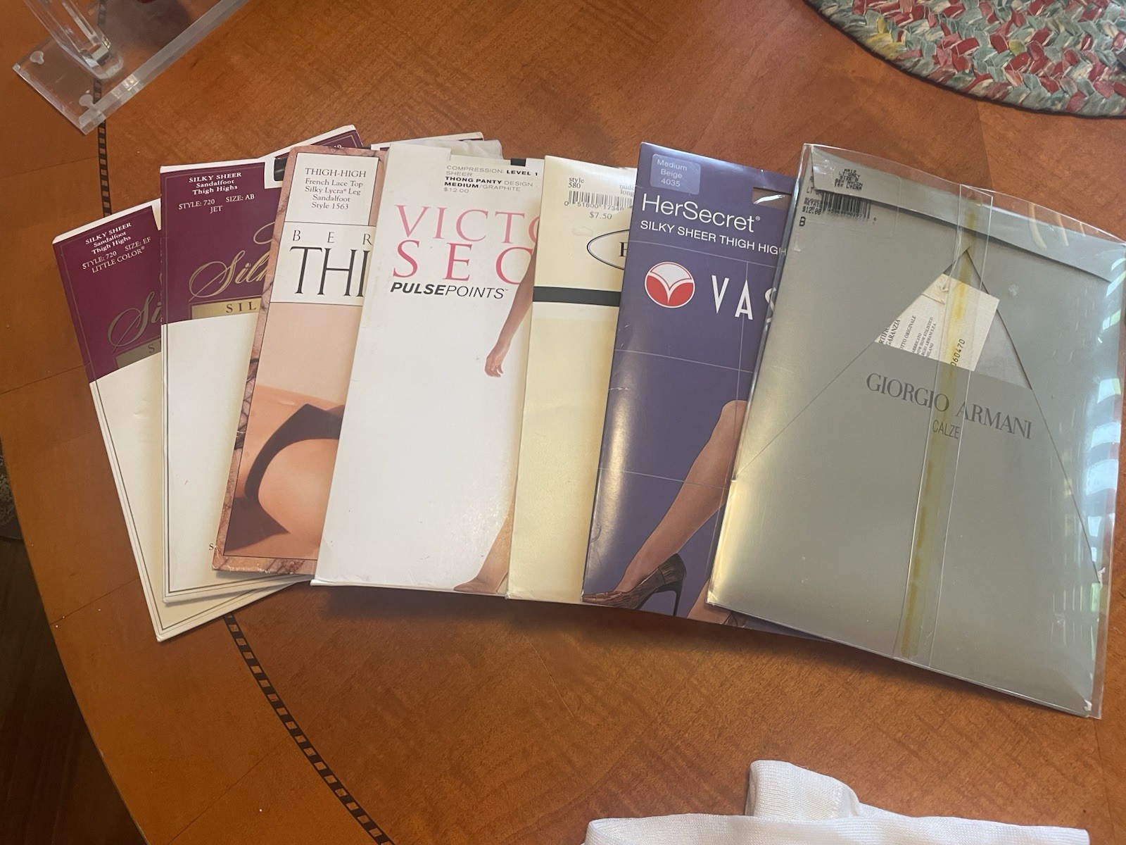 8 Pair Assorted Styles Hosiery - image 1