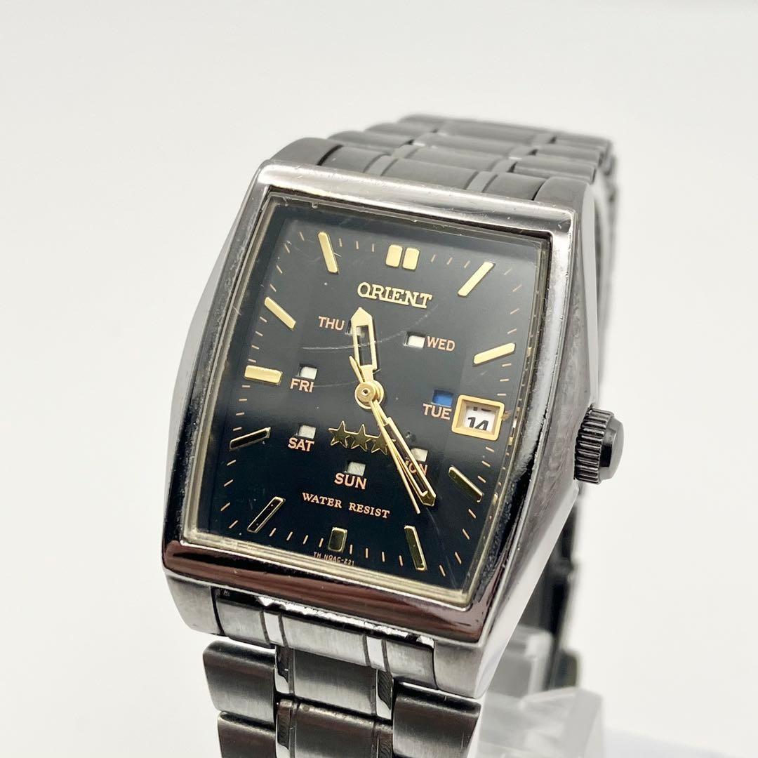 ORIENT Three Star Auto Square Timepiece Watch Men… - image 1