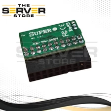 Supermicro 20-Pin TPM 2.0 Trusted Platform Module AOM-TPM-9665V