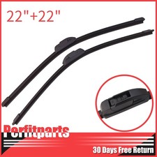 22 22 Front Windshield Wiper Blades High Quality All Season J Hook