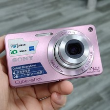 Pink SONY Cyber-Shot DSC-W350 Digital Camera 4x Optical Zoom 14.1MP