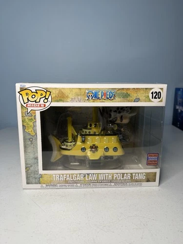 Funko Pop! One Piece TRAFALGAR LAW with POLAR TANG #120 - 2023 WonderCon NEW