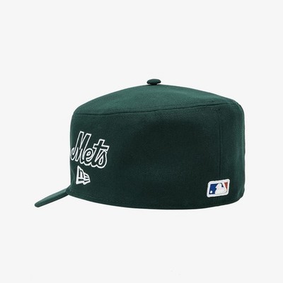 New Era MLB New York Yankees Pillbox Series Fitted Cap Green