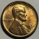 1937-S Lincoln Wheat Cent — Uncirculated MS Red 🔥 Exact Coin