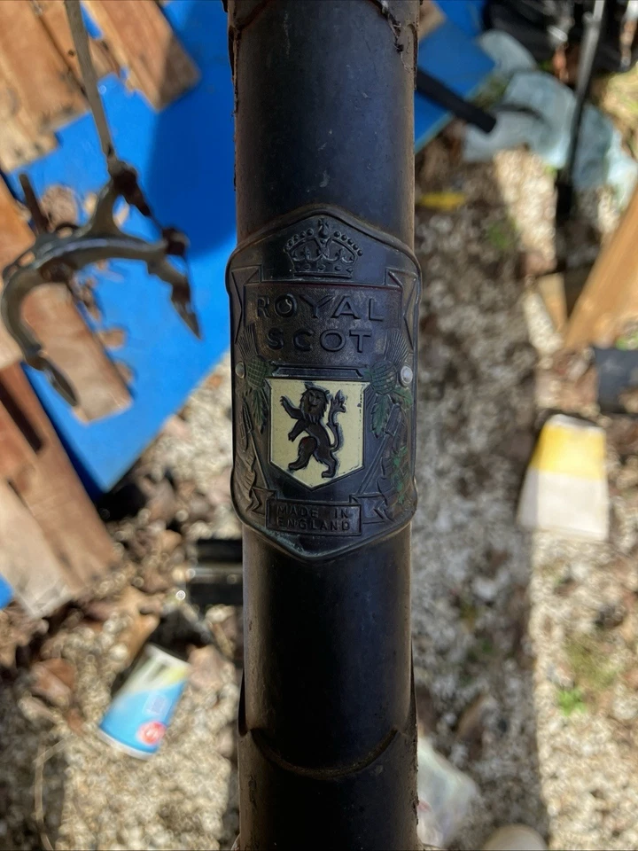 Cuadro de bicicleta de carretera Huffy Sportsman 1968 vintage Cruiser 54 cm pequeño acero Inglaterra Foto 2 de 2