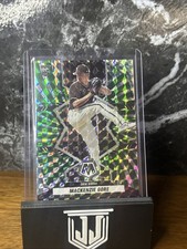 🔥2022 Black Mosaic Prizm SSP Mackenzie Gore #d 12/12 SAN DIEGO PADRES Bookend🔥